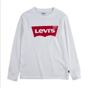 Levi’s boys long sleeves logo t-shirt